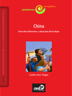 China. Derechos laborales y situación del trabajo