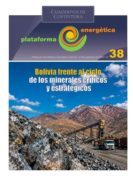 Cuadernos de Coyuntura 38: Bolivia frente al ciclo de los minerales críticos y estratégicos